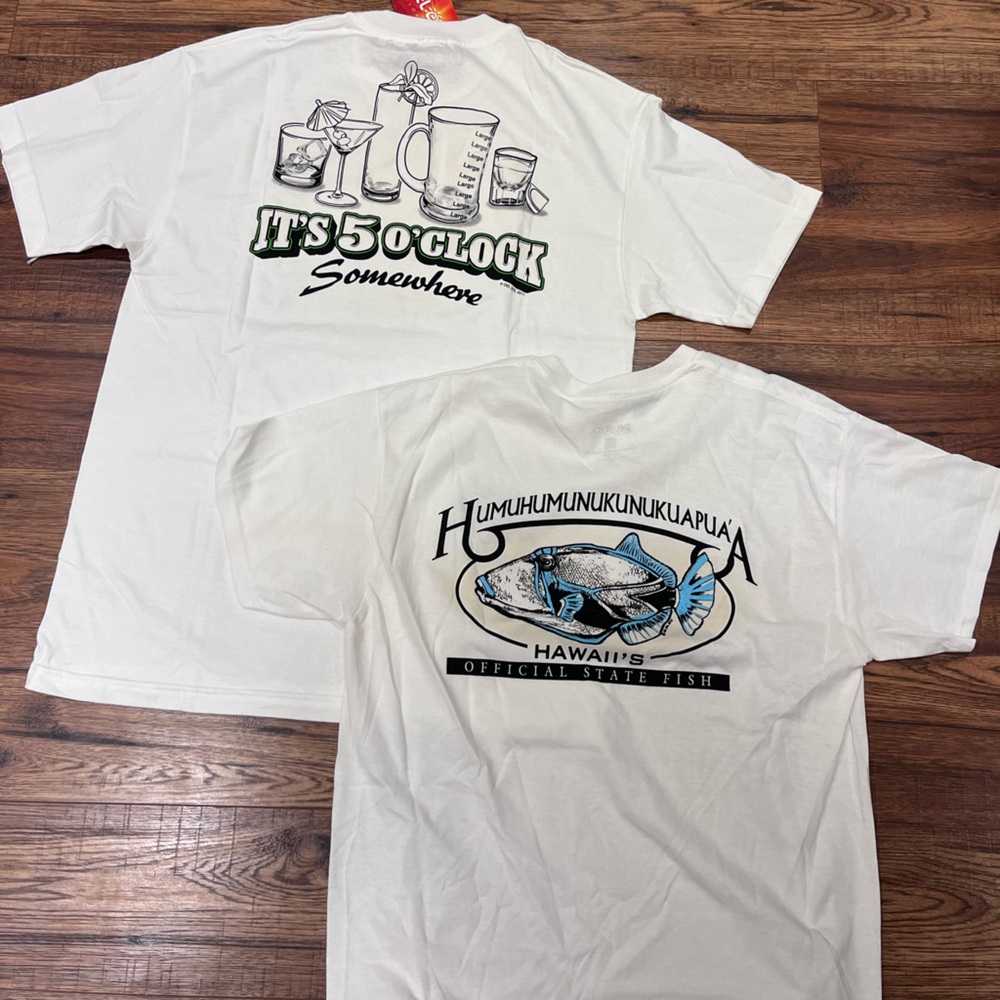 Del Sol Drinking Shirts Colour Changing Graphic White Tees